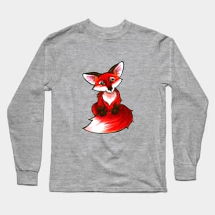 Cute Fox Long Sleeve T-Shirt